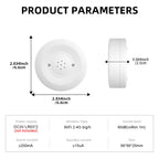Tuya Smart Water Leak Detection WiFi System with 80dB Siren 