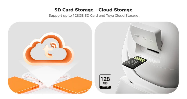 كاميرا المراقبة الذكية Arpha K16 الخارجية | عدسة مزدوجة وتقنية Wi-Fi تطبيق tuya