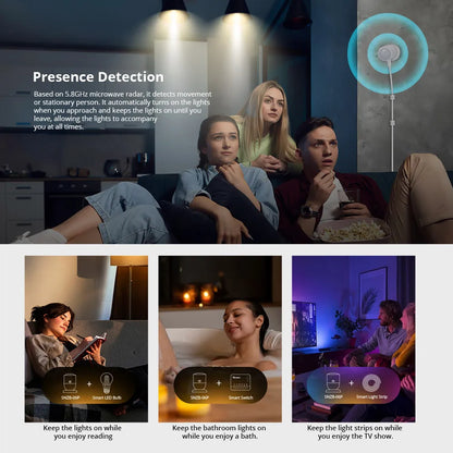 حساس تواجد الانسان الذكي SONOFF Zigbee Human Presence Sensor | SNZB-06P