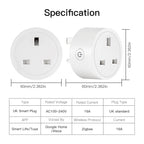 MOES ZigBee Smart Plug - Tuya/Smart Life App