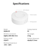SONOFF SNZB-01P — ZigBee Wireless Smart Button Switch (Supports Alexa via Hub)