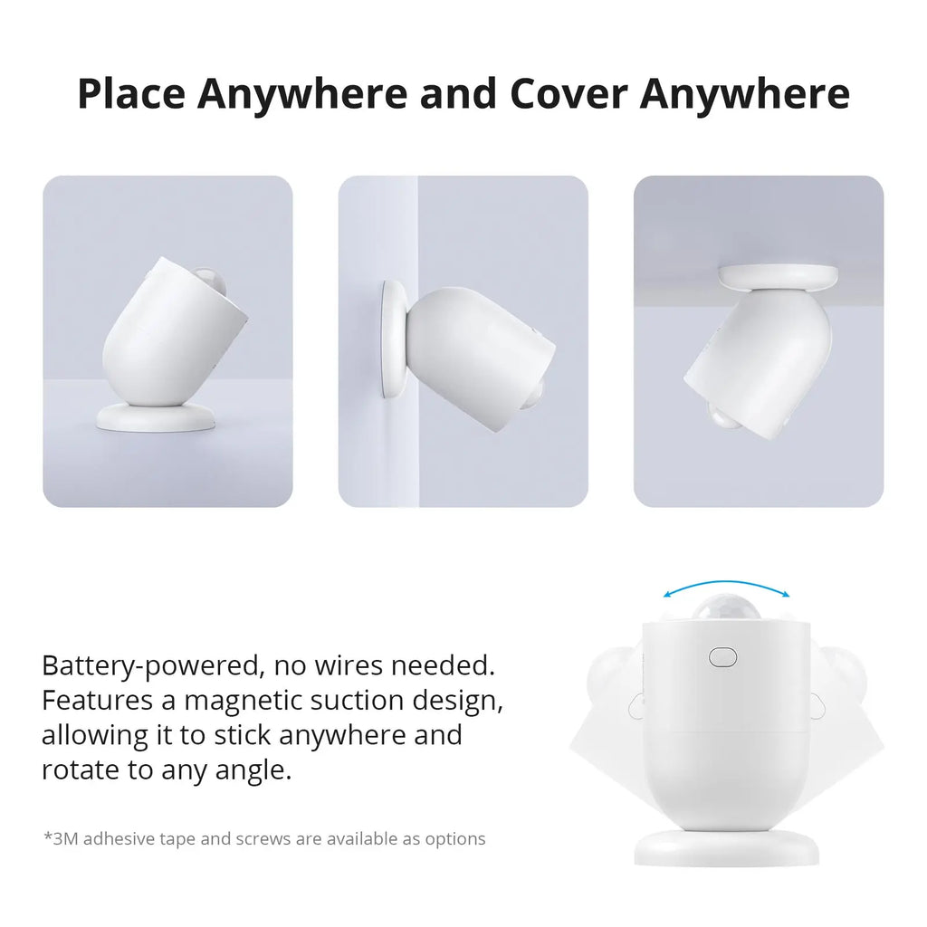 SONOFF SNZB-03P — Zigbee Motion Sensor (5s faster detection + illumination detection)