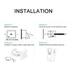 Small RF or RF+WiFi switch, WiFi control system with RF remote.