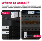 Tuya Zigbee Smart Energy Meter with CT Clamp (1-50A) | 99.5% Accuracy and Smart Life Compatibility