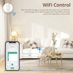 Zemismart global smart curtain robot, WiFi system, supports various curtains.