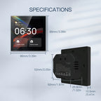 Tuya Smart Home Control Center with 4-inch touchscreen, built-in Alexa, and Zigbee voice and wireless control for over 100 smart home devices. 