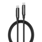 کەیبڵی شەحنی داتای USB-C بۆ USB-C — توانای 240 وات PD3.1، خێرایی گواستنەوە تا 480Mbps، بە دوو درێژیی 1م و 2م