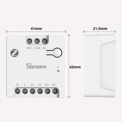 مفتاح سونوف ميني الذكي بتوصيل جاف (Zigbee) | MINI-ZBD