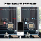 Smart WiFi Curtain Switch Module (Mini) – Tuya App + Voice Control