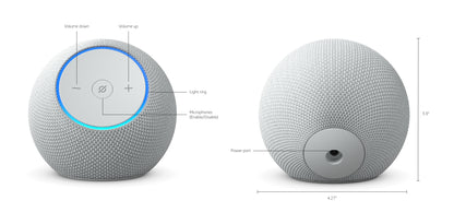 Echo Dot Max (2025) – سماعة منزل ذكي Wi-Fi 6E + Bluetooth مع هاب مدمج