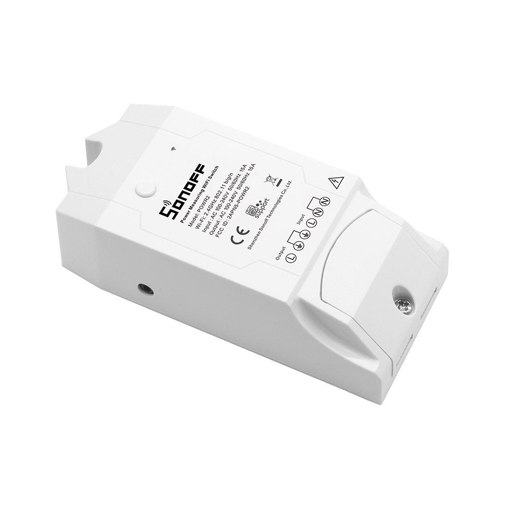 SONOFF POWR2 WiFi Switch – Smart WiFi switch with power consumption monitoring and overload protection