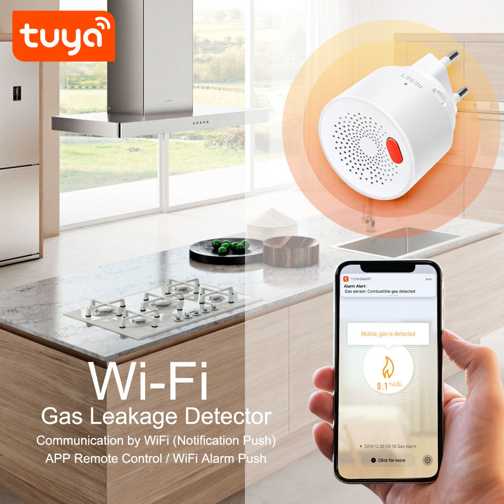 هەستەوەری دزەکردنی گازی سروشتی بە Wi-Fi و پلەگی UK — PST-RQ400A