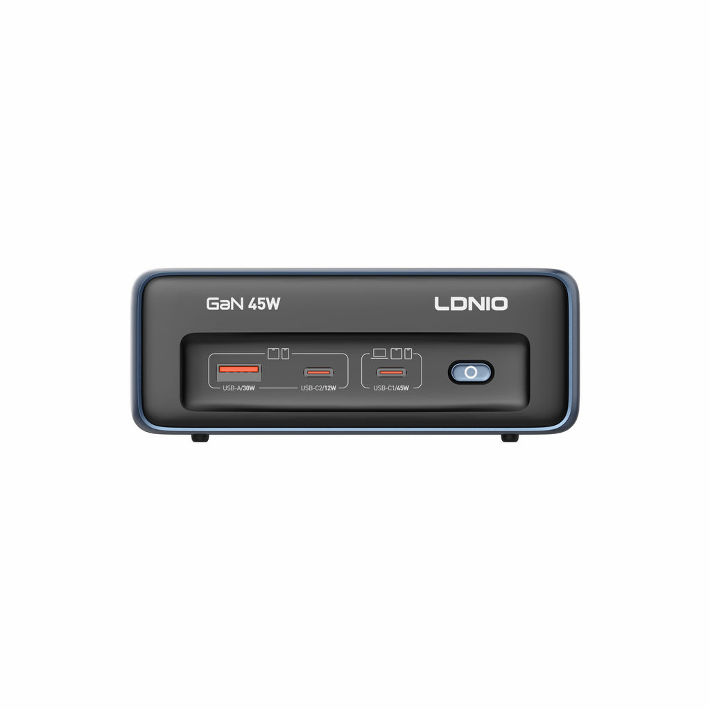 Electric desktop car with a universal plug, 45W fast charging 