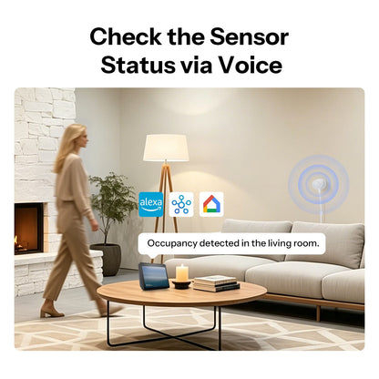 مستشعر التواجد البشري الذكي سونوف SenseGuard بتردد 24GHz بتقنية (Zigbee) | SNZB-06P24