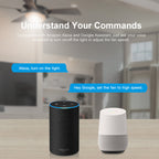 SONOFF iFan04 Wi-Fi Smart Ceiling Fan & Light Controller with Remote Control