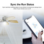 SONOFF iFan04 Wi-Fi Smart Ceiling Fan & Light Controller with Remote Control