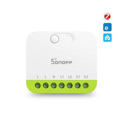 مفتاح سونوف ميني ديو (MINI DUO) الذكي ثنائي الخطوط بتقنية (Zigbee) | MINI-ZB2GS