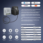 Smart Energy Consumption Monitoring Unit, Zigbee System, Tuya Smart Life App