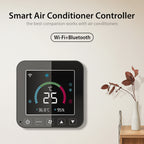 Smart air conditioner controller via Wi-Fi and IR with temperature and humidity display – Tuya