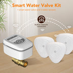 Advanced Smart Water Valve with Zigbee System, Tuya and Smart Life App
