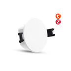 Smart human presence and motion detection ceiling sensor with mmWave radar and PIR technology, Zigbee compatible.