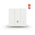 Smart fan switch, 5-speed pressure control, Zigbee system, Tuya, child lock, adjustable light