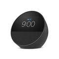 ئامێری Amazon Echo Spot 2024 - کاتژمێری هۆشمەندی ئەلێکسای زیرەک بە شاشەیەکی پێشکەوتوو و دەنگێکی ڕوون.