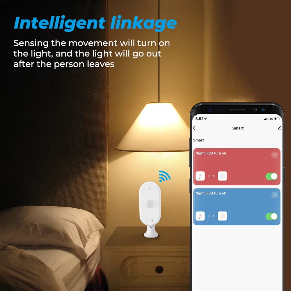 حساس حركة ذكي واي فاي يعمل بواسطه البطارية من تويا - SMARTIFY