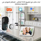 جرس باب ذكي وايفاي مع كاميرا فيديو بدقة عاليه وجرس داخلي من تويا - SMARTIFY