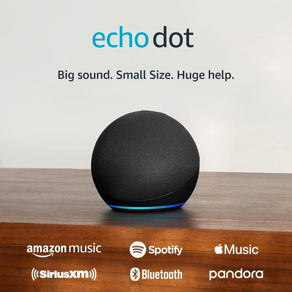 مكبر الصوت الذكي أمازون Echo Dot (الجيل الخامس) مع أليكسا وتحكم في المنزل الذكي - SMARTIFY