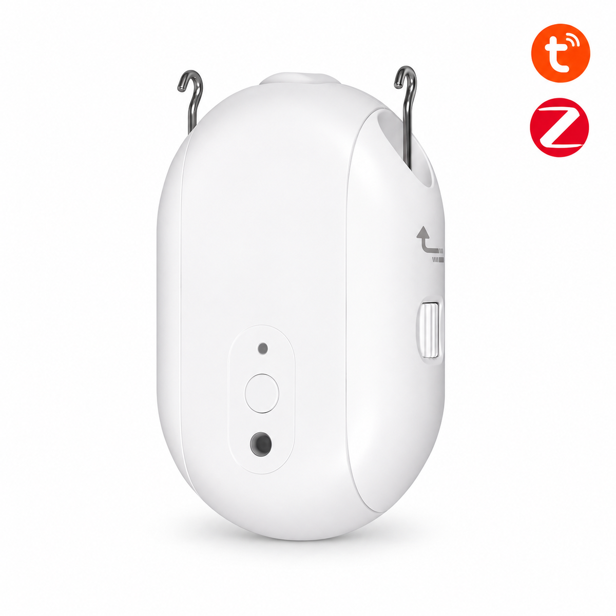 روبوت ستائر MOES Zigbee ببطاريات AA — بدون قاعدة القضيب