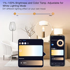 E14 Smart Bulb - WIFI (Music Sync) - Multicolor 6W - Tuya App
