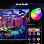 MOES ST64 Smart Edison Bulb - Multicolored with Matter Support and Tuya App