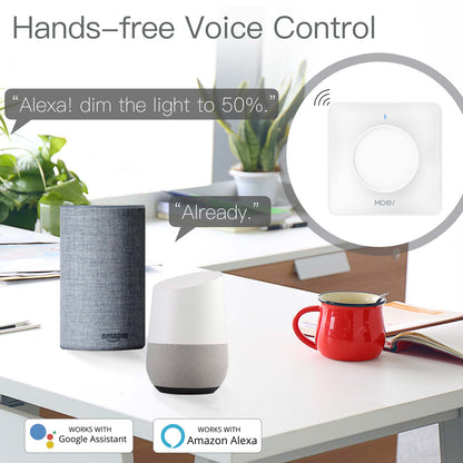 مفتاح ذكي للتعتيم دوار نظام zigbee تطبيق tuya-smart life