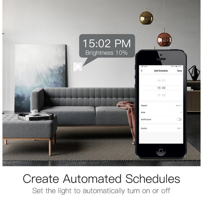 مفتاح ذكي للتعتيم دوار نظام zigbee تطبيق tuya-smart life