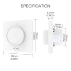 Zigbee smart rotary dimmer switch, Tuya-Smart Life app