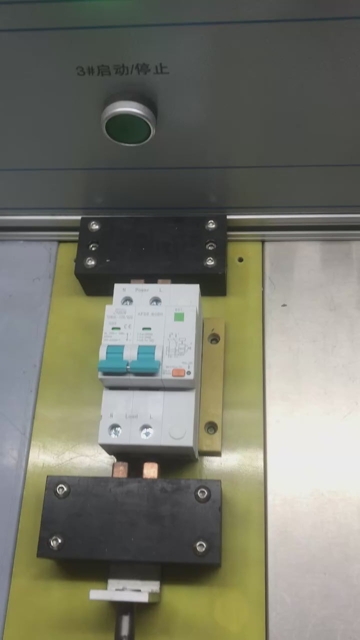 RCBO + AFDD Bi-Pole Universal Circuit Breaker - Protection against Arc, Leakage and Overcurrent