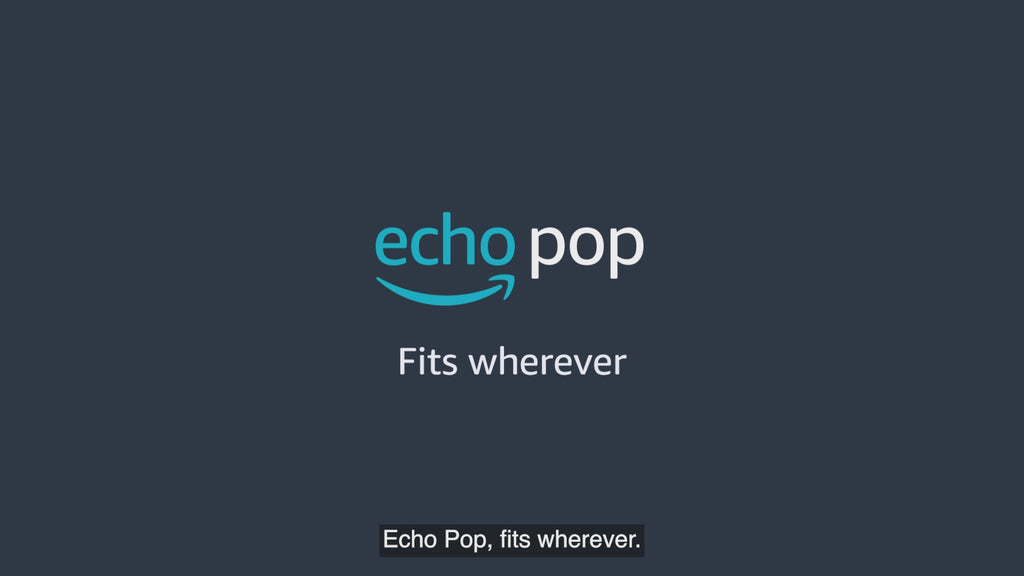 Alexa Pop Echo Pop - Compact design and high-quality sound