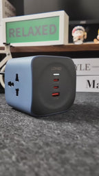 6-in-1 multi-socket with fast charging, advanced protection, and a 2-meter power cord.
