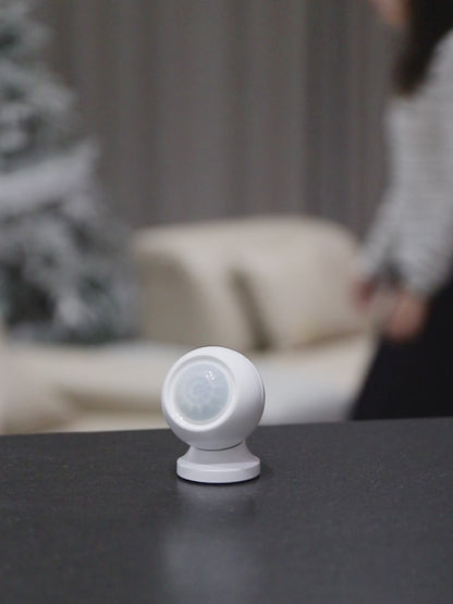 Zemismart Zigbee Human Presence Body Sensor Radar Detector Work with Tuya Smart App Battery Powered Smart Home Products