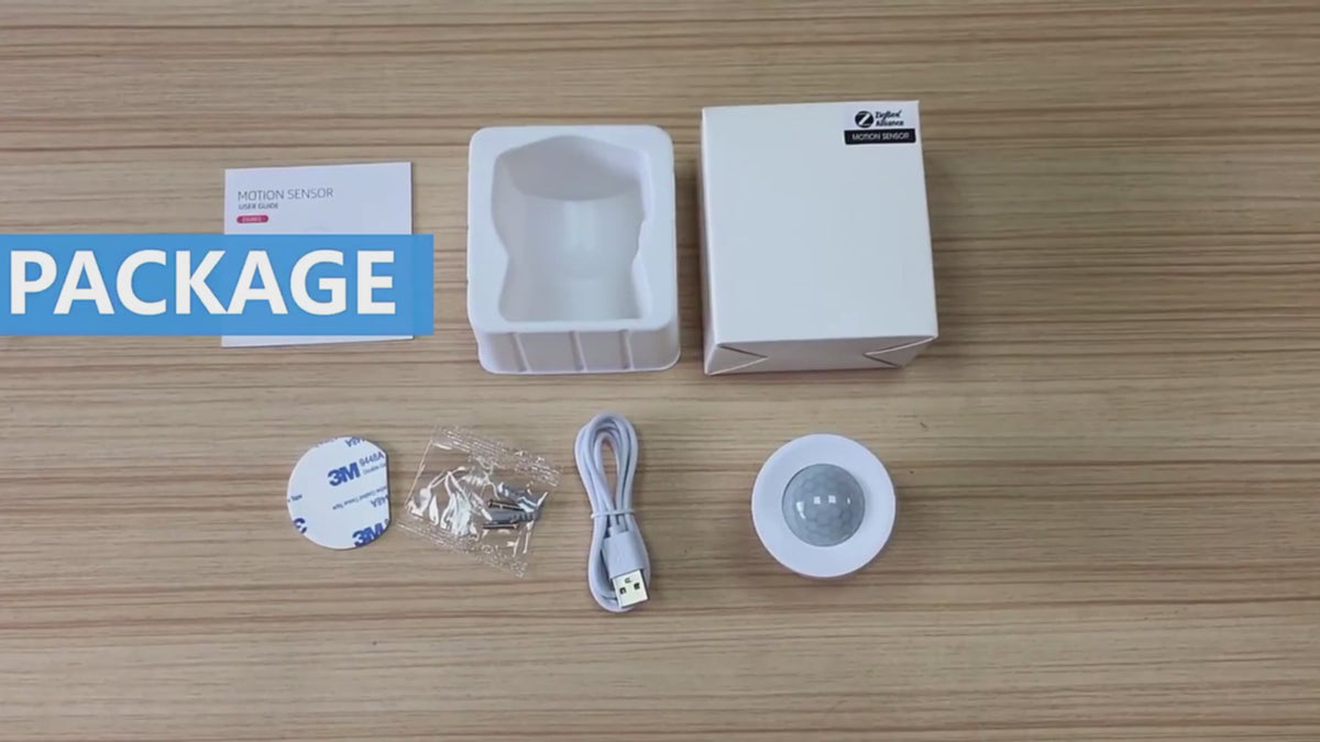 حساس حركة ذكي Zigbee (بطاريتان CR123A ×2 أو USB) نظام تويا او سمارت لايف