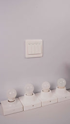 Moes Wi-Fi Smart Switch - Compatible with Tuya and Smart Life, available in 1, 2, 3, or 4-gang versions