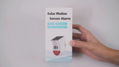حساس حركة ذكي خارجي ضد الضروف الجوية يعمل عن طريق البطارية وشحن بواسطة الطاقة الشمسية نظام واي فاي تويا