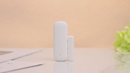 متحسس فتح/إغلاق الأبواب الذكي WiFi – يدعم Alexa وGoogle Home – يعمل مع تطبيق Tuya Smart