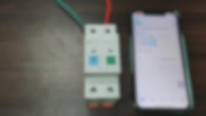 قاطع ذكي 63 امبير دبل ريلي مع حماية ايرث لكج نظام واي فاي تطبيق تويا -سمارت لايف