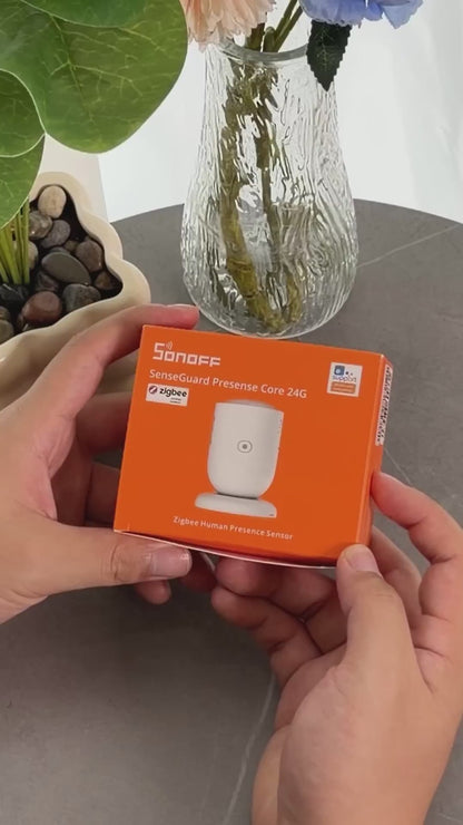 مستشعر التواجد البشري الذكي سونوف SenseGuard بتردد 24GHz بتقنية (Zigbee) | SNZB-06P24