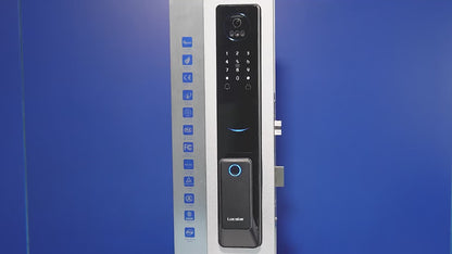 قفل باب ذكي بميزة التعرف على الوجه ثلاثية الابعاد 3D+ فيديو إنتركوم – نظام WIFI تطبيق  tuya-smart life
