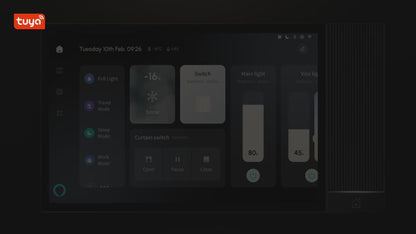 لوحة التحكم الذكية 8 بوصة — بوابة Zigbee/BLE مع تحكم صوتي اليكسا