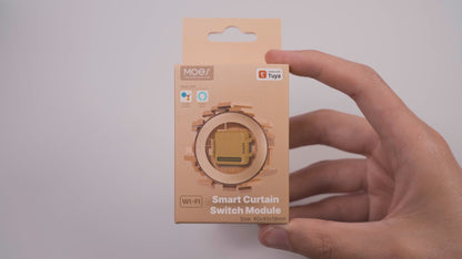 وحدة مفتاح ستائر ذكية wifi (Mini) – تطبيق tuya + تحكم صوتي
