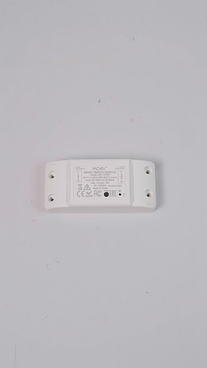 MOES 16A Smart Wi-Fi Switch with Energy Monitoring - Tuya/Smart Life App